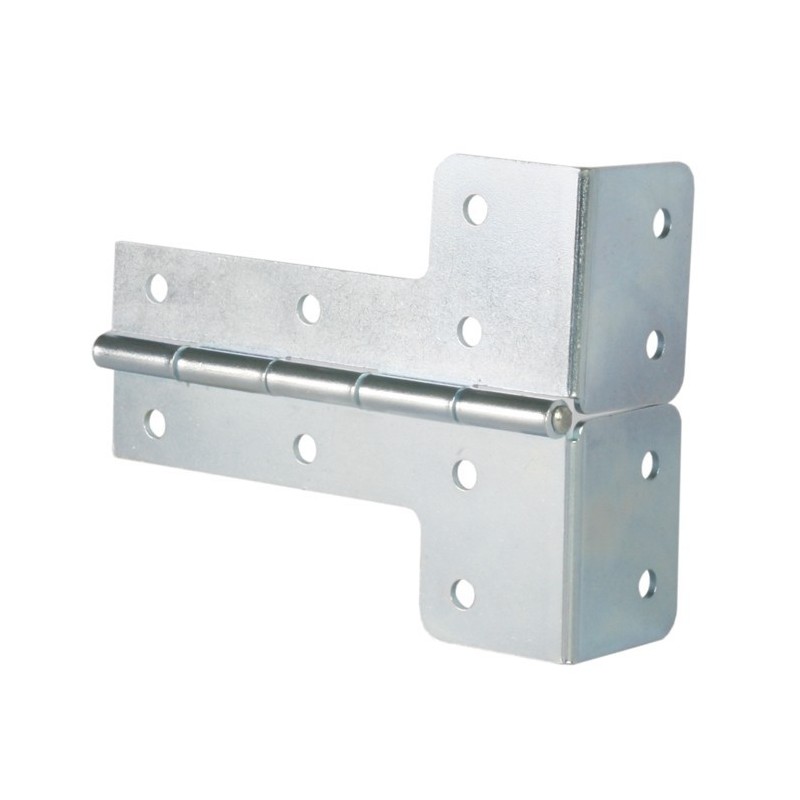 Hinge and corner brace combination