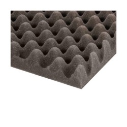 Soft foam 200x100x3cm eggbox