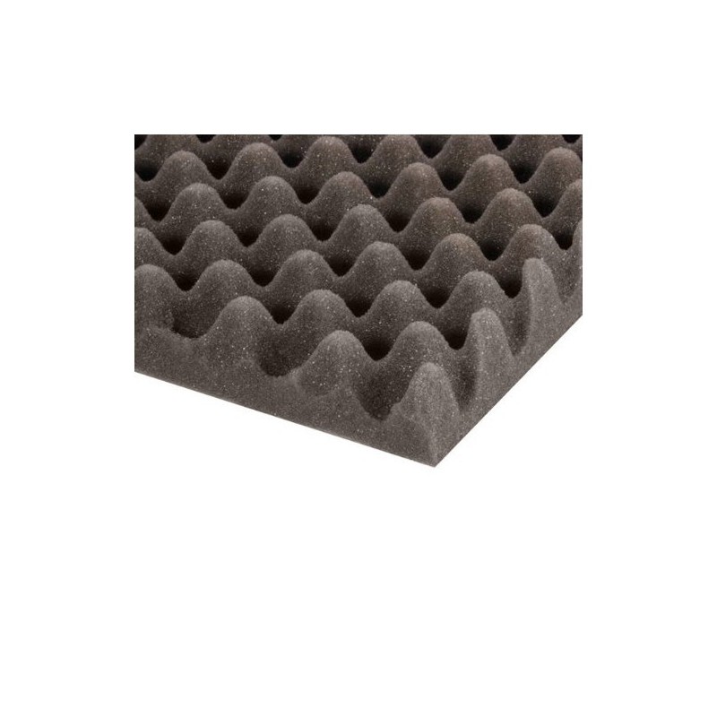 Soft foam 200x100x3cm eggbox