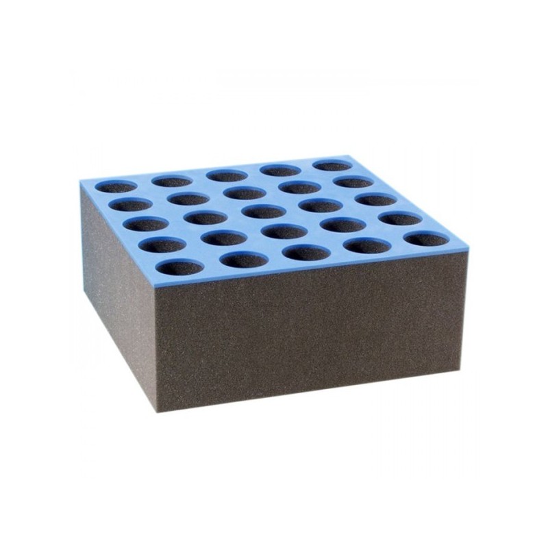 Foam insert for 25 microphones