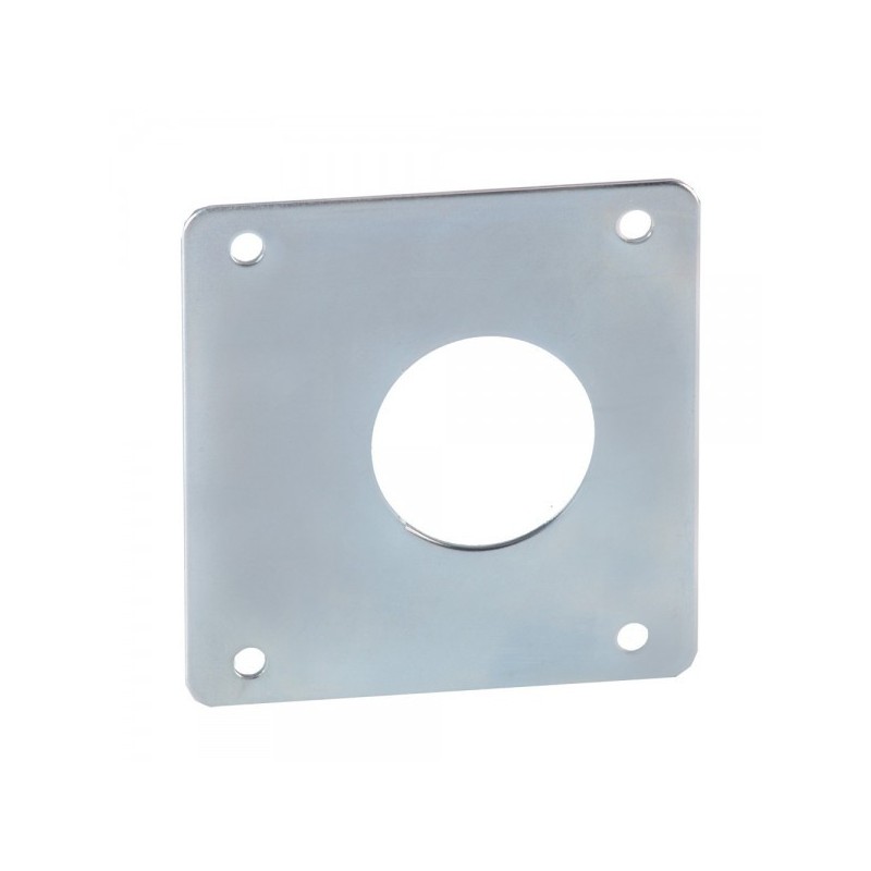 Spacer plate for sliding latch