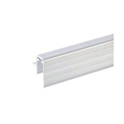 Profilé aluminium pour couvercle plat (longueur 99 cm)