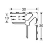 Aluminium-Casemaker 10mm 199cm