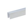 U-shaped 9.5mm capping channel for dividing walls 199cm