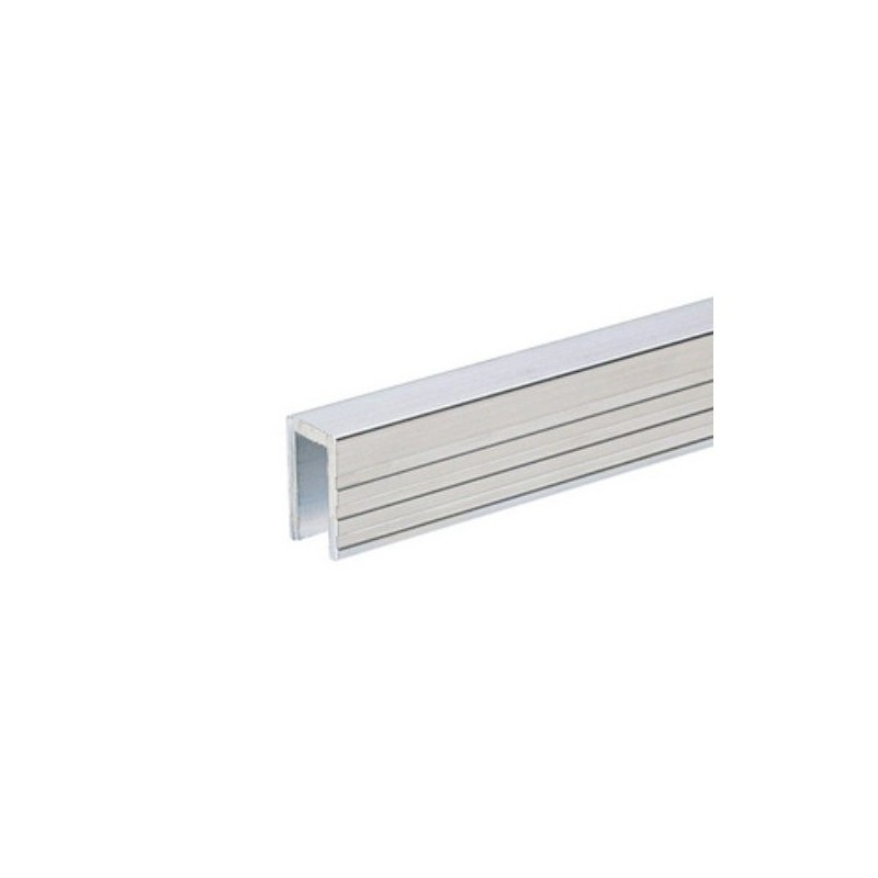 U-shaped 7mm capping channel for dividing walls 199cm