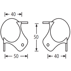 Ball corner medium