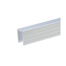 U-shaped capping channel for 9.5mm dividing walls 99cm