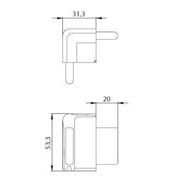 Easy case corner for lidmaker