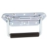 Sprung flight case drop handle galvanised