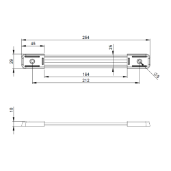 Opbouw handvat medium